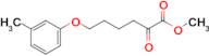 Methyl 2-oxo-6-(m-tolyloxy)hexanoate