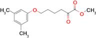 Methyl 6-(3,5-dimethylphenoxy)-2-oxohexanoate