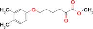 Methyl 6-(3,4-dimethylphenoxy)-2-oxohexanoate