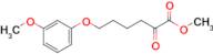 Methyl 6-(3-methoxyphenoxy)-2-oxohexanoate