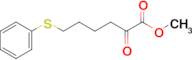 6-(Phenylthio)-2-oxo-hexanoic acid methyl ester