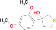 3-(2,4-Dimethoxyphenyl)thiolan-3-ol