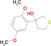 3-(2,5-Dimethoxyphenyl)thiolan-3-ol