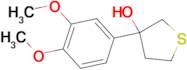 3-(3,4-Dimethoxyphenyl)thiolan-3-ol