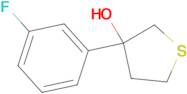 3-(3-Fluorophenyl)thiolan-3-ol