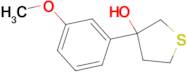 3-(3-Methoxyphenyl)thiolan-3-ol