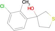 3-(3-Chloro-2-methylphenyl)thiolan-3-ol