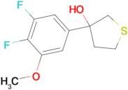 3-(3,4-Difluoro-5-methoxyphenyl)thiolan-3-ol