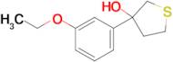 3-(3-Ethoxyphenyl)thiolan-3-ol