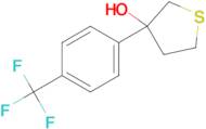 3-(4-(Trifluoromethyl)phenyl)thiolan-3-ol