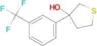 3-(3-(Trifluoromethyl)phenyl)thiolan-3-ol