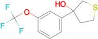 3-(3-(Trifluoromethoxy)phenyl)thiolan-3-ol