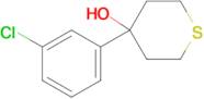 4-(3-Chlorophenyl)thian-4-ol