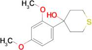 4-(2,4-Dimethoxyphenyl)thian-4-ol