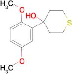 4-(2,5-Dimethoxyphenyl)thian-4-ol