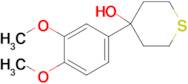 4-(3,4-Dimethoxyphenyl)thian-4-ol