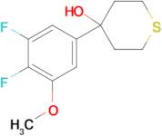 4-(3,4-Difluoro-5-methoxyphenyl)thian-4-ol