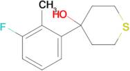 4-(3-Fluoro-2-methylphenyl)thian-4-ol