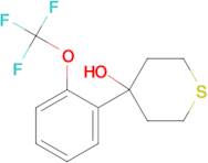 4-(2-(Trifluoromethoxy)phenyl)thian-4-ol