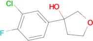 3-(3-Chloro-4-fluorophenyl)oxolan-3-ol