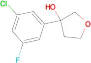 3-(3-Chloro-5-fluorophenyl)oxolan-3-ol