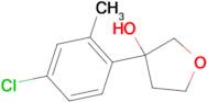 3-(4-Chloro-2-methylphenyl)oxolan-3-ol