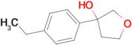 3-(4-Ethylphenyl)oxolan-3-ol