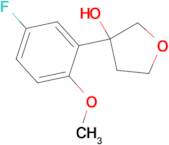 3-(3-Fluoro-6-methoxyphenyl)oxolan-3-ol