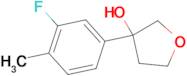 3-(3-Fluoro-4-methylphenyl)oxolan-3-ol