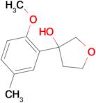 3-(2-Methoxy-5-methylphenyl)oxolan-3-ol