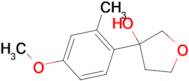 3-(4-Methoxy-2-methylphenyl)oxolan-3-ol