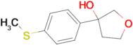 3-(4-(Methylthio)phenyl)oxolan-3-ol