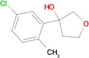 3-(3-Chloro-6-methylphenyl)oxolan-3-ol