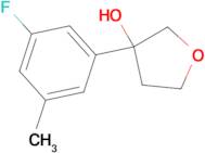 3-(3-Fluoro-5-methylphenyl)oxolan-3-ol