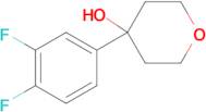 4-(3,4-Difluorophenyl)oxan-4-ol