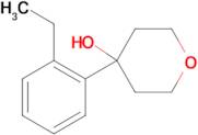 4-(2-Ethylphenyl)oxan-4-ol