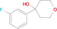 4-(3-Fluorophenyl)oxan-4-ol