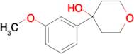 4-(3-Methoxyphenyl)oxan-4-ol