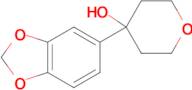 4-(3,4-(Methylenedioxy)phenyl)oxan-4-ol