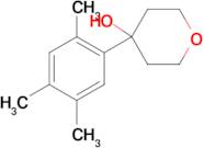 4-(2,4,5-Trimethylphenyl)oxan-4-ol