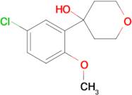 4-(3-Chloro-6-methoxyphenyl)oxan-4-ol