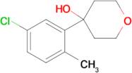 4-(3-Chloro-6-methylphenyl)oxan-4-ol