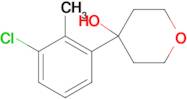 4-(3-Chloro-2-methylphenyl)oxan-4-ol