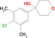 4-(4-Chloro-3,5-dimethylphenyl)oxan-4-ol