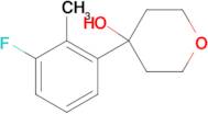 4-(3-Fluoro-2-methylphenyl)oxan-4-ol