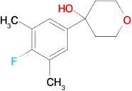 4-(4-Fluoro-3,5-dimethylphenyl)oxan-4-ol