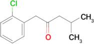 1-(2-Chlorophenyl)-4-methylpentan-2-one