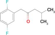 1-(2,5-Difluorophenyl)-4-methylpentan-2-one