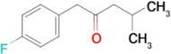 1-(4-Fluorophenyl)-4-methylpentan-2-one