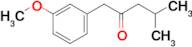 1-(3-Methoxyphenyl)-4-methylpentan-2-one